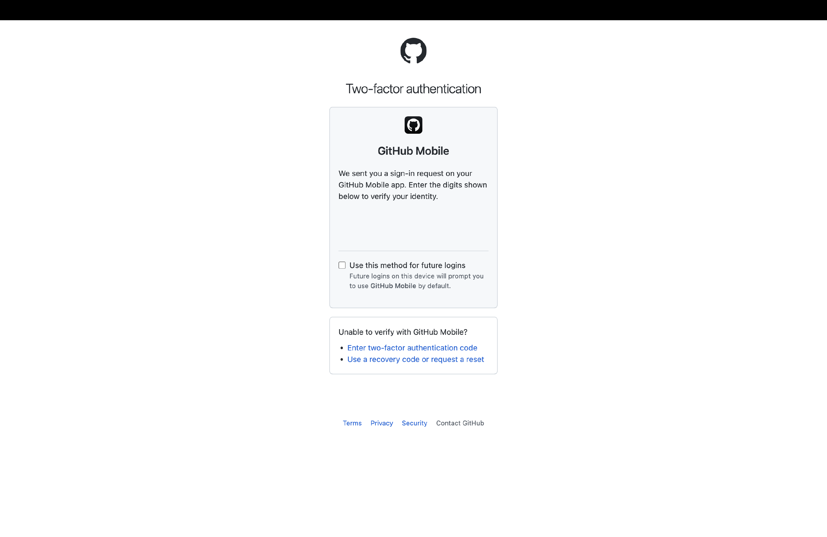 Step 3. Authenticate your sign in (2FA)